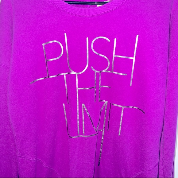 Medium Purple Tunic Active Ware Sweater - Picture 3 of 8